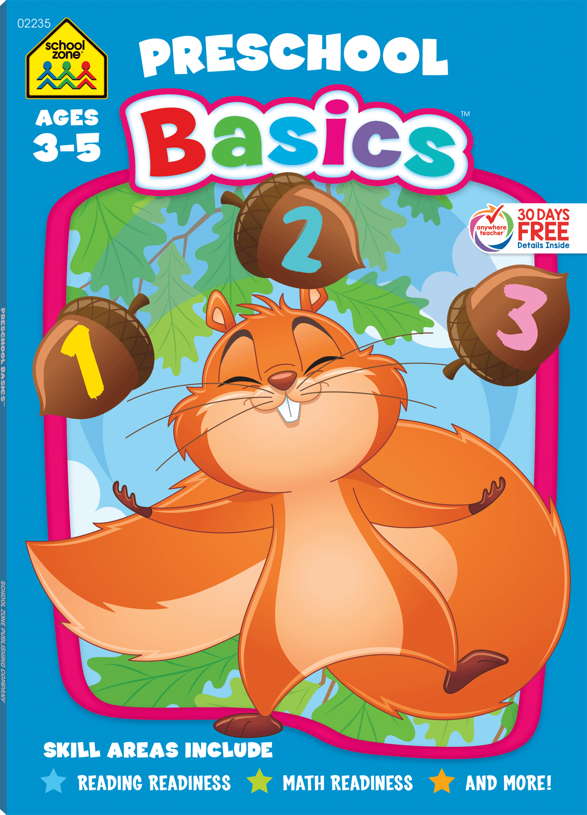 Preschool Basics Workbook cover