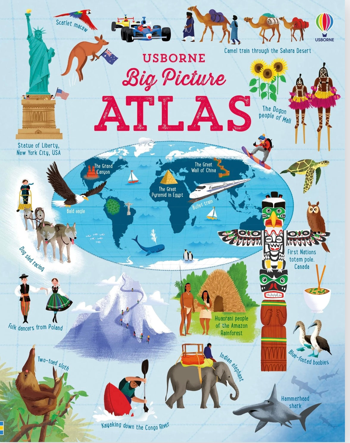 USBORNE Big Picture Atlas