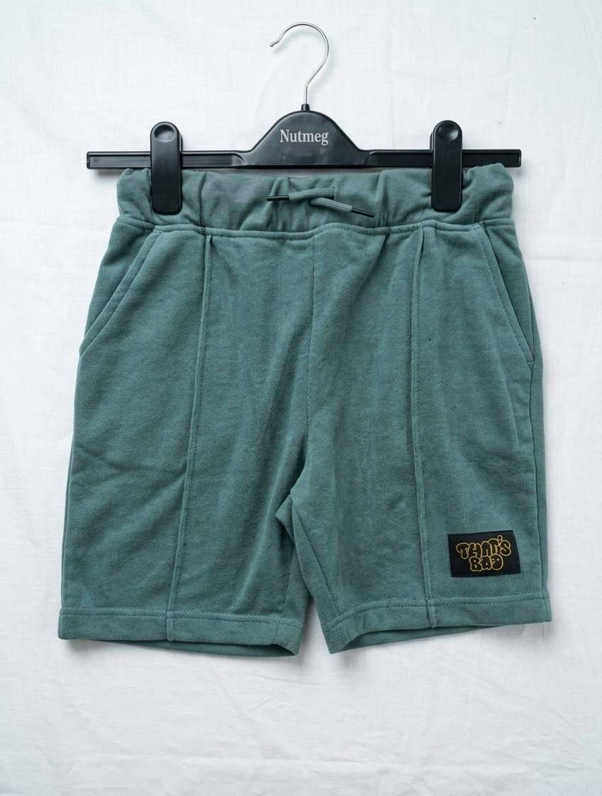 Boys’ Sea Green Cotton Shorts