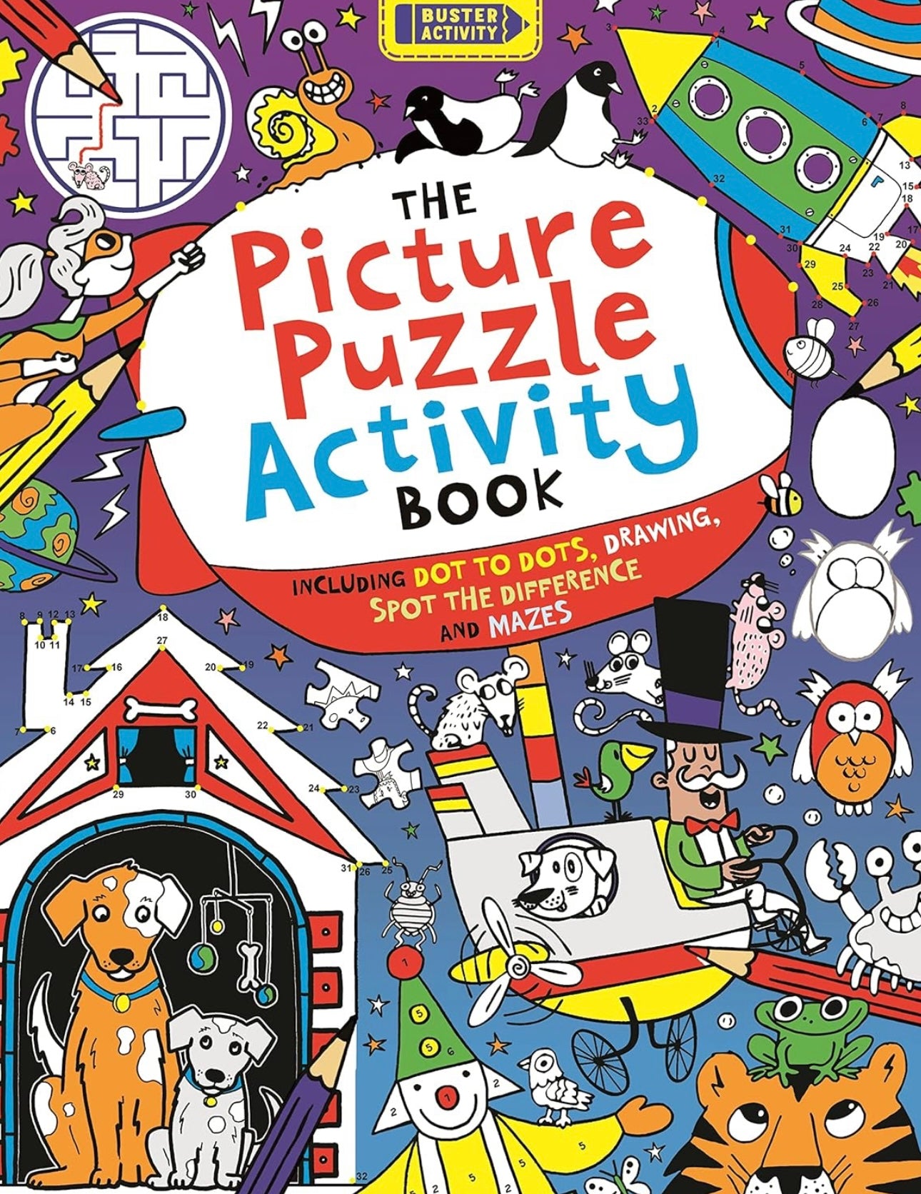 The Picture Puzzle Activity Book (Buster Puzzle Activity)