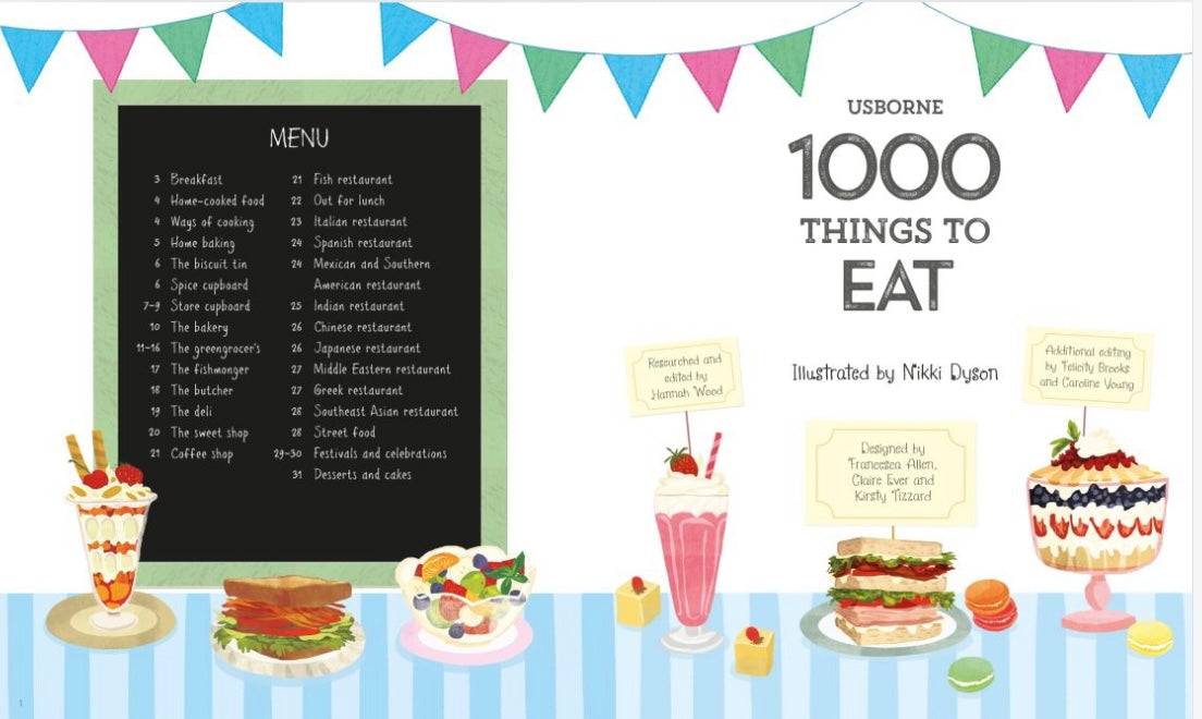 USBORNE 100 things to eat