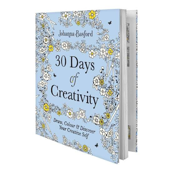 Book cover of 30 days creativity