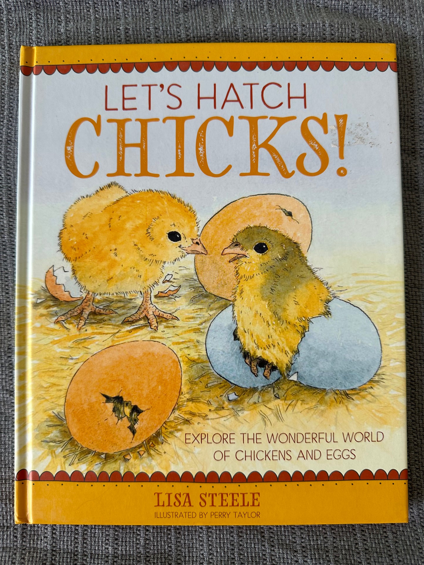 Book cover of Let’s Hatch Chicks