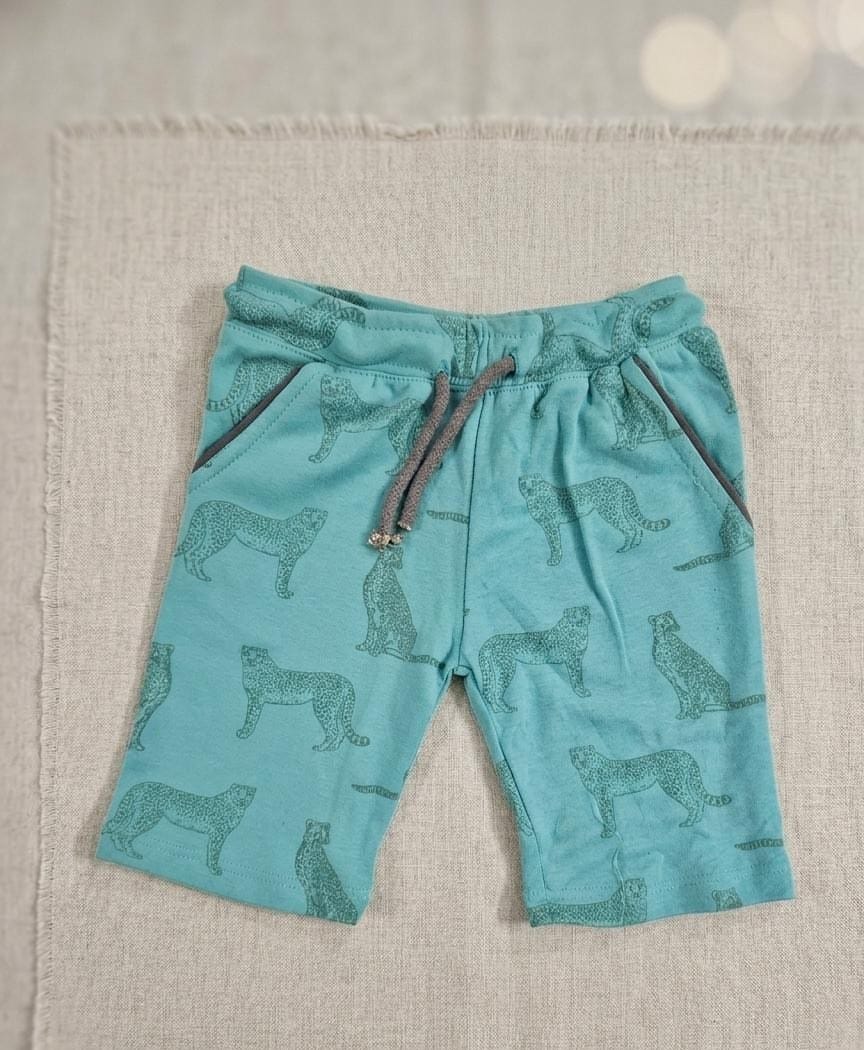 Cheetah infant shorts