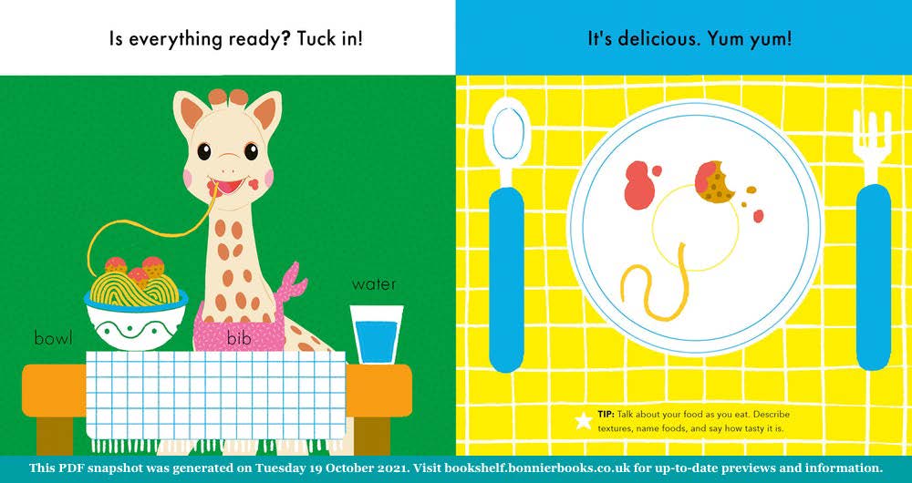 Sophie la Girafe: Sophie Has Lunch