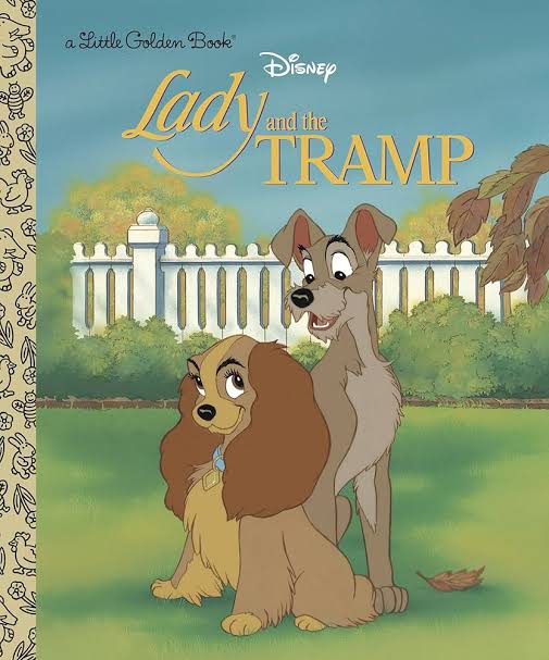 Lady and the Tramp (Disney) Little Golden Book cover