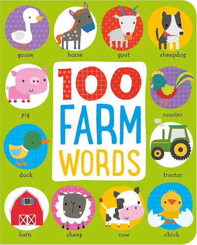 First 100 Farm Words (Padded Board Book)