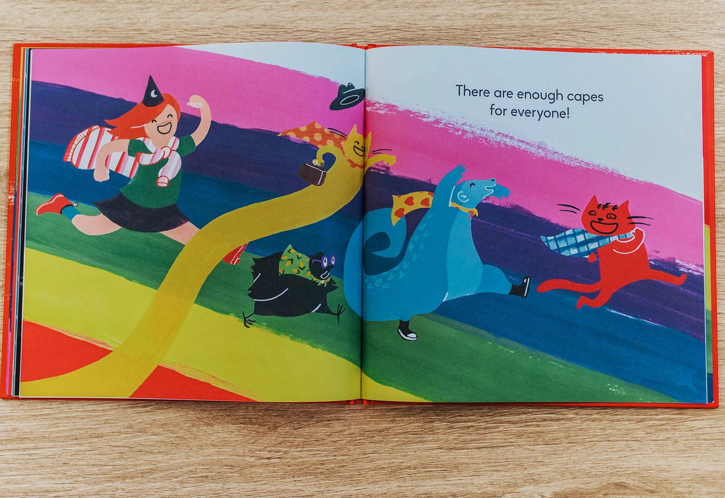 Doodle Cat Wears a Cape