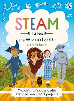 Book cover of Steam tales The wizard of oz