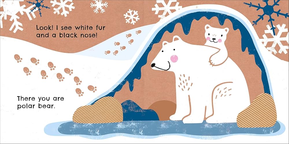 Eco Baby Where Are You Polar Bear?: A Plastic-free Touch and Feel Book