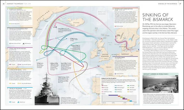 Smithsonian World War II Map by Map