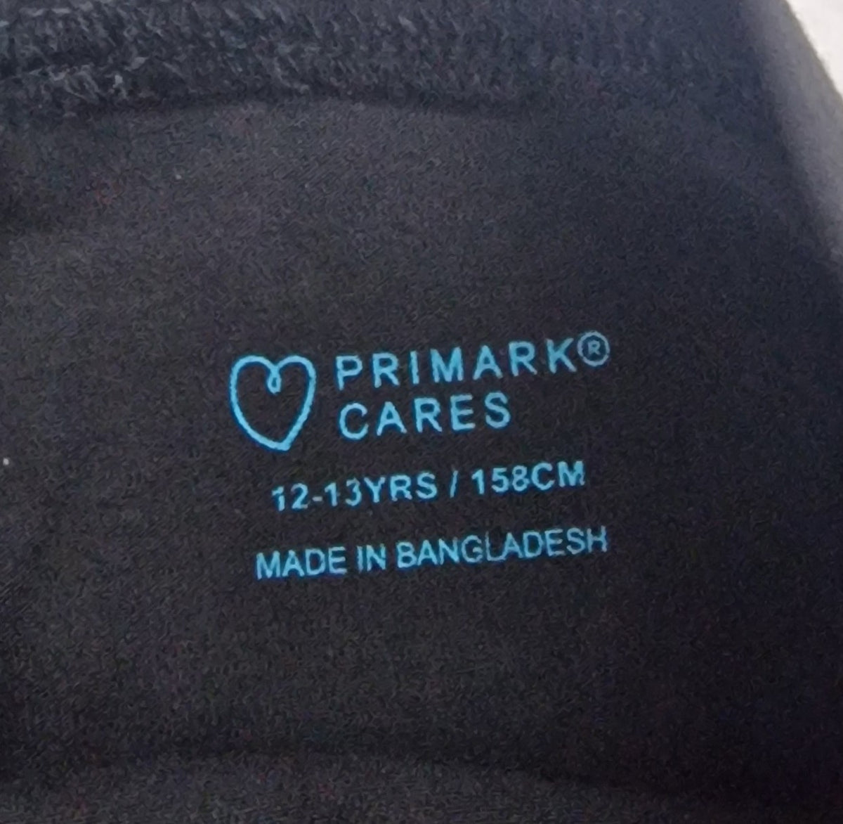 PRIMARK CARES Girls' Black Classic Leggings