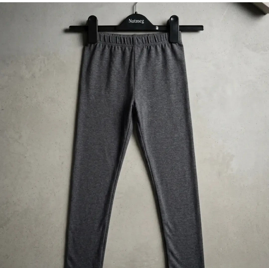 Classic Charcoal Grey Stretch Leggings