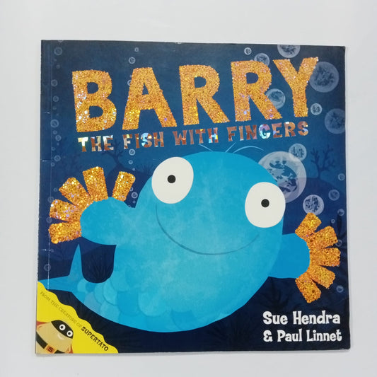 Barry The fish with finger (preloved)