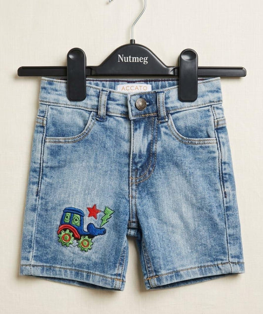 Truck denim shorts