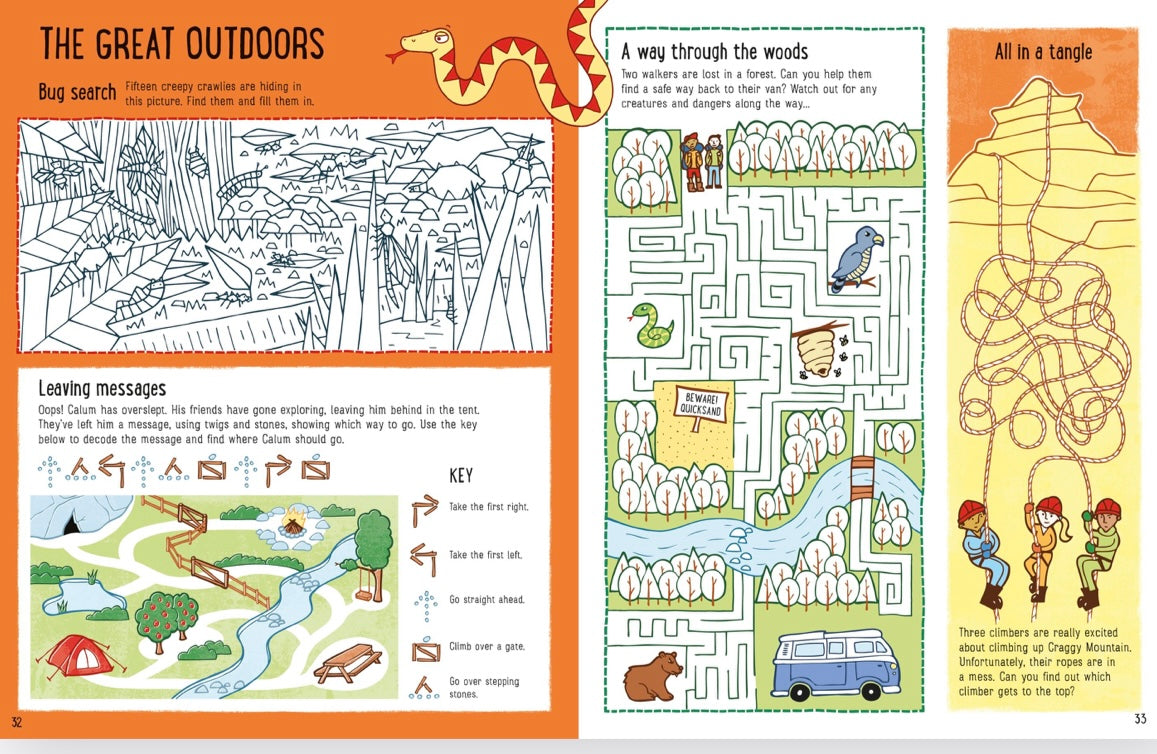 USBORNE Amazing Activity Book