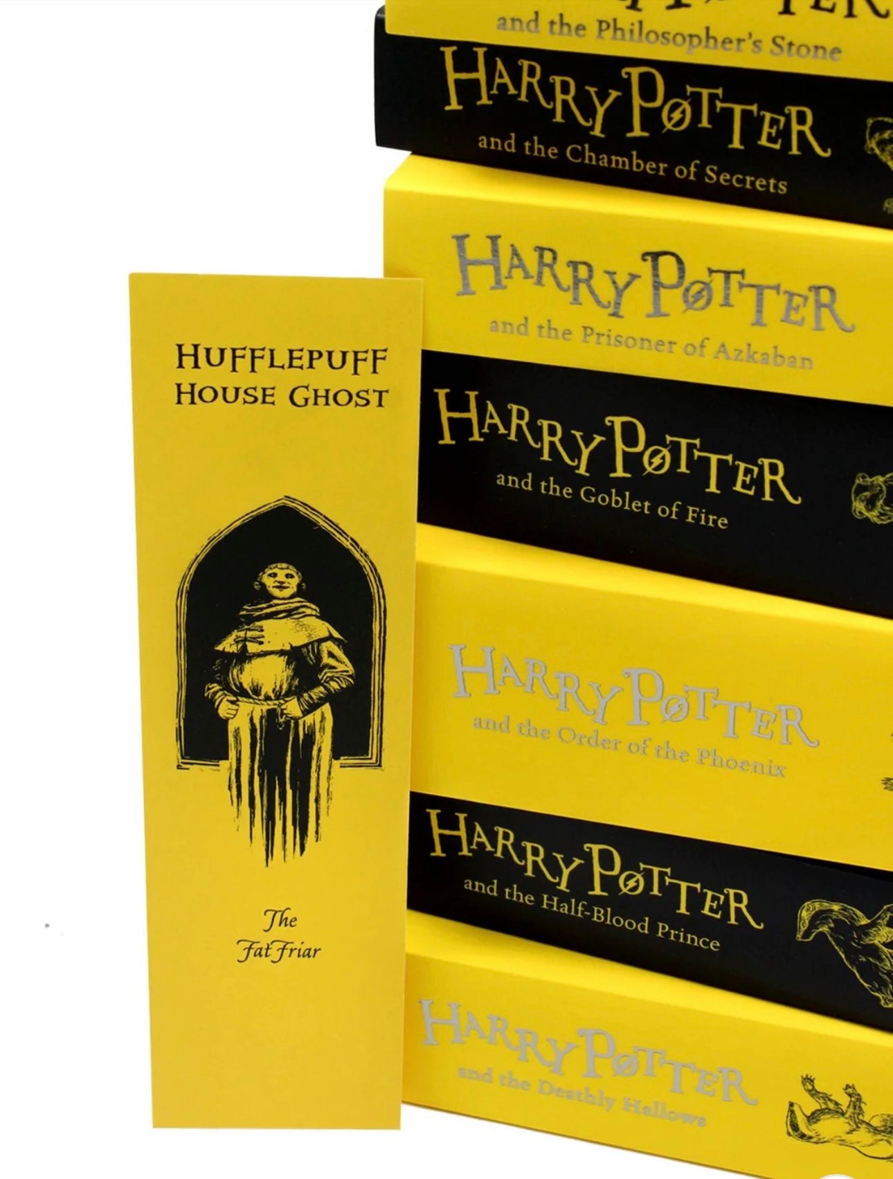 Harry Potter Hufflepuff House Editions Paperback Set: J.K. Rowling - 7 books Set