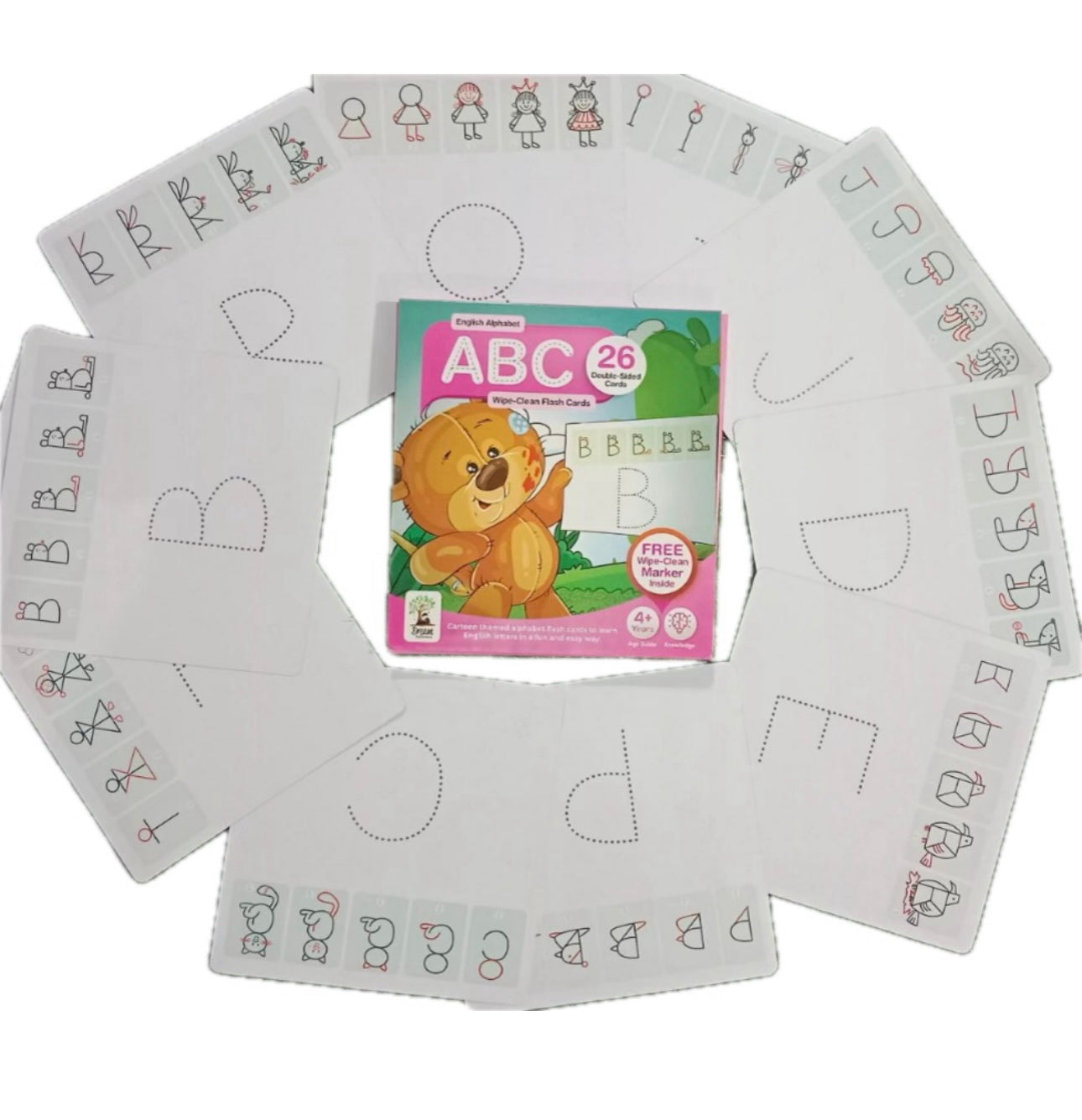 Alphabets Learning Flash Cards