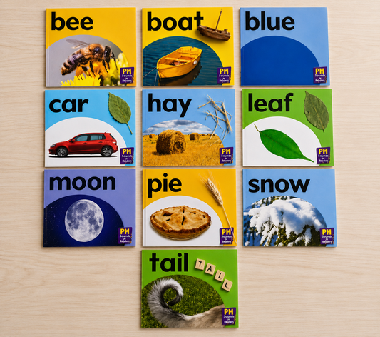 PM Sounds Readers – Phonics Books for Early Reading & Sound Recognition (Set of 10)
