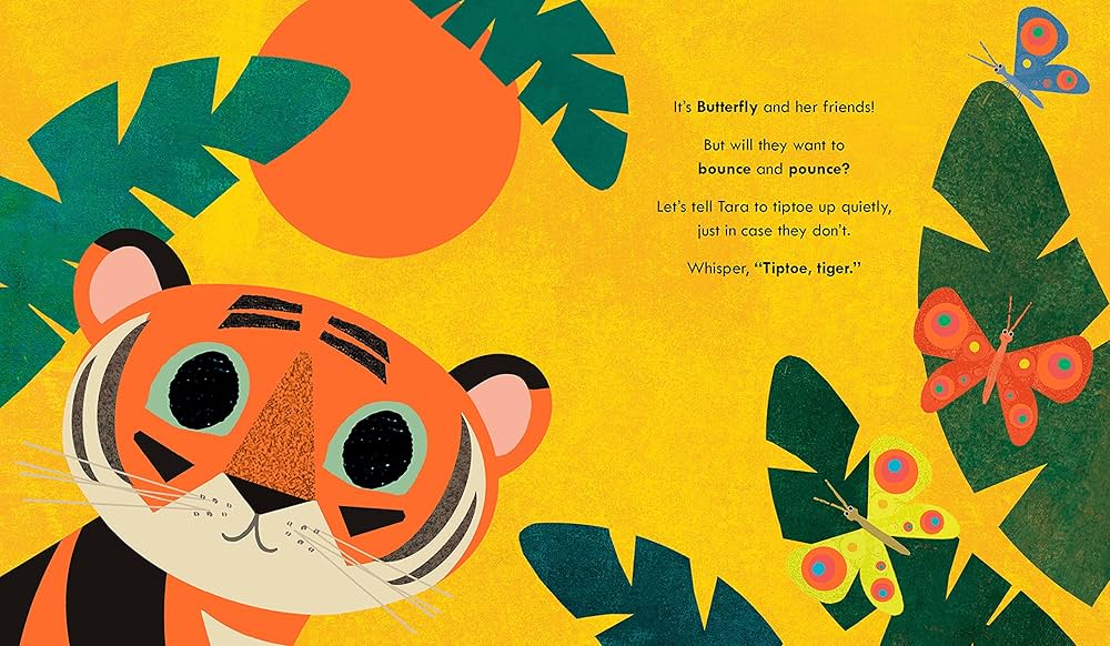 Tiptoe Tiger by Jane E. Clarke