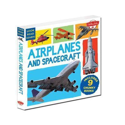 Airplanes and Spacecraft: Includes 9 Chunky Books