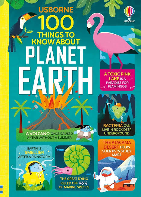 USBORNE 100 things to know about planet Earth (discounted)