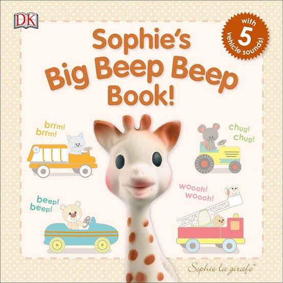 Book cover of Sophie’s big beep beep book