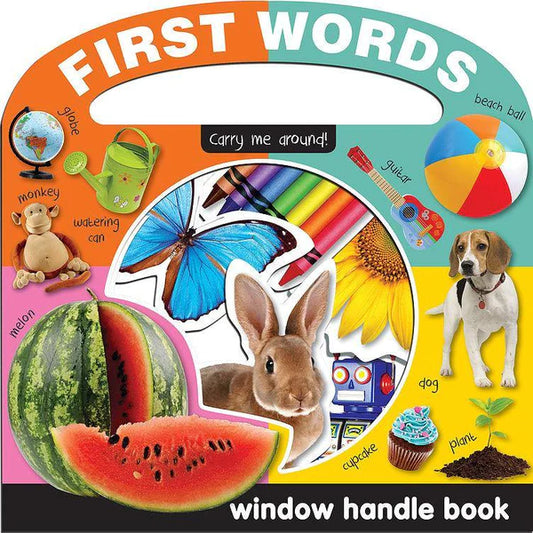 First Words Carry Me Around! Window Handle Book