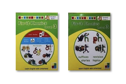 Letterland fix it phonics workbook1 & 2 level 3