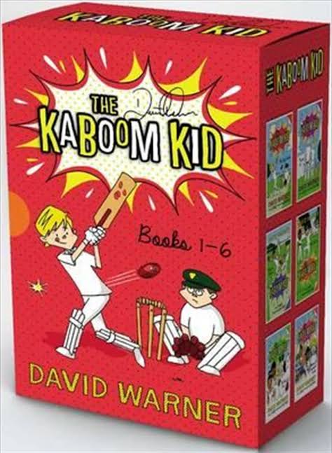 Cover of book set The Kaboom Kid by David Warner