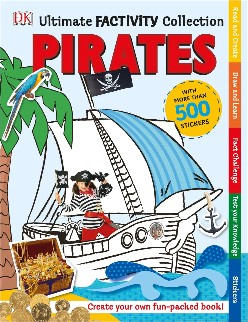 Book cover of DK pirate activity book