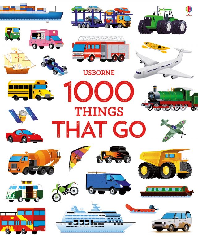 USBORNE 1000 Things That Go