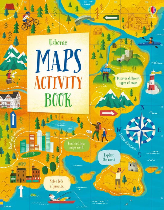 USBORNE Maps Activity Book