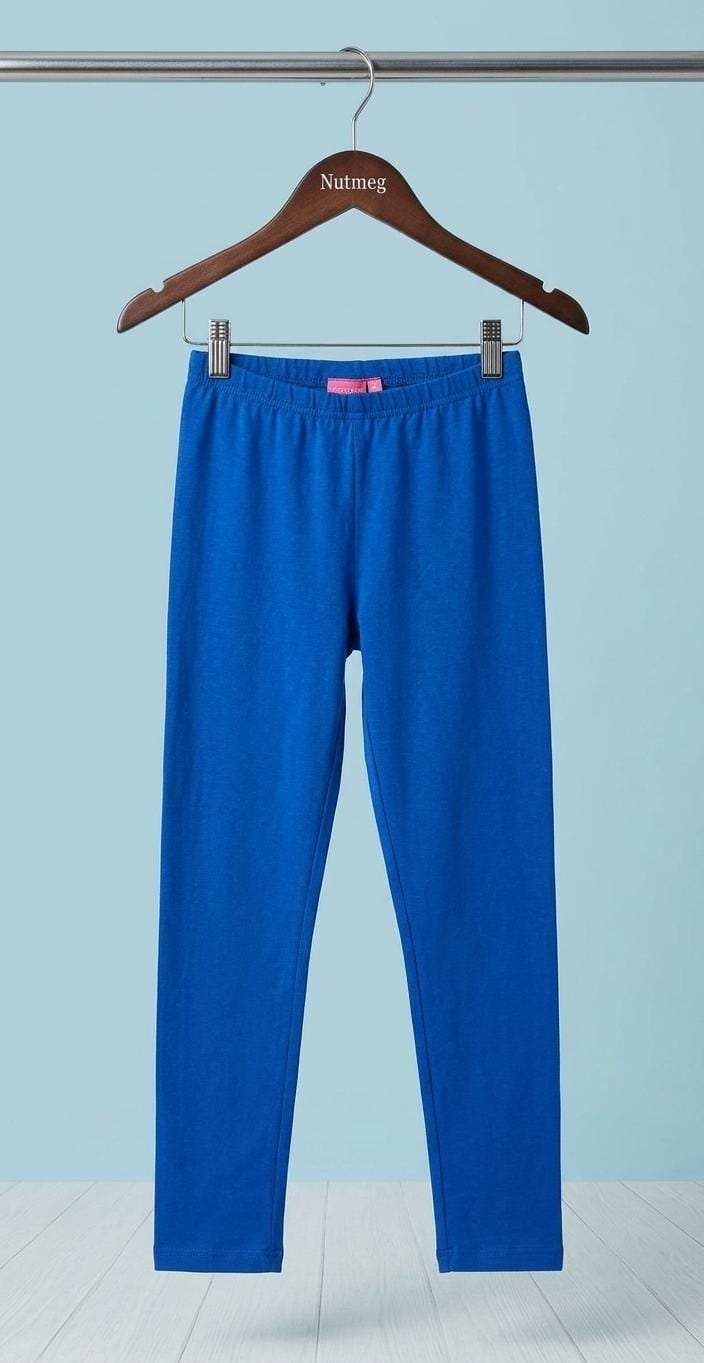 Vibrant Royal Blue Stretch Leggings