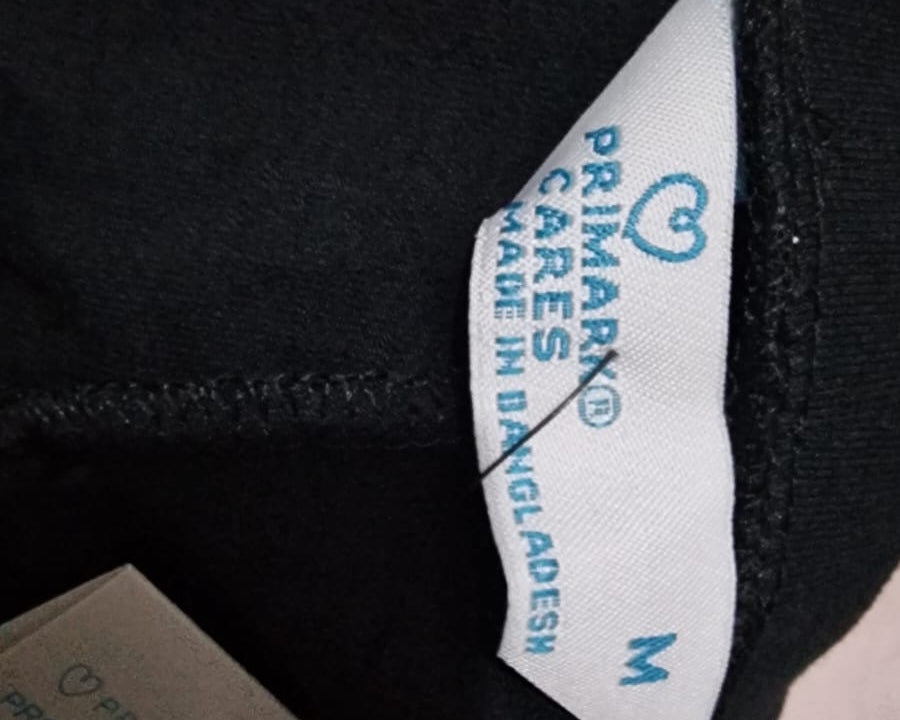 PRIMARK CARES Women's Sustainable Cotton Black Leggings