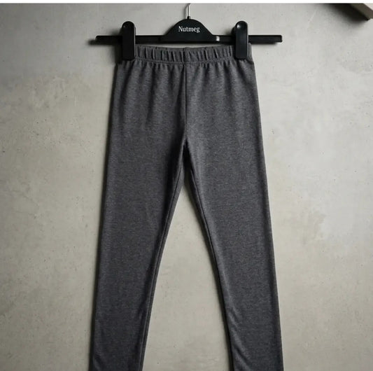 Classic Charcoal Grey Stretch Leggings