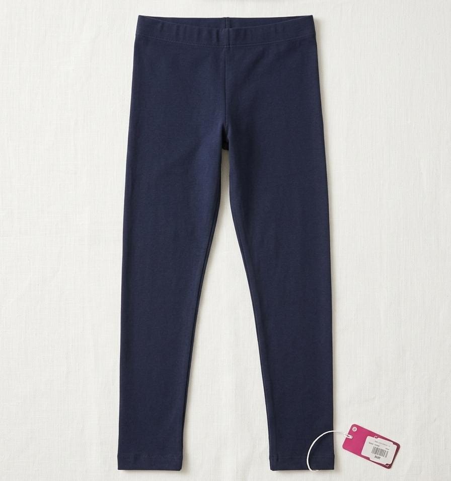 Young Dimension (YD) Girls' Dark Navy Blue Stretch Leggings