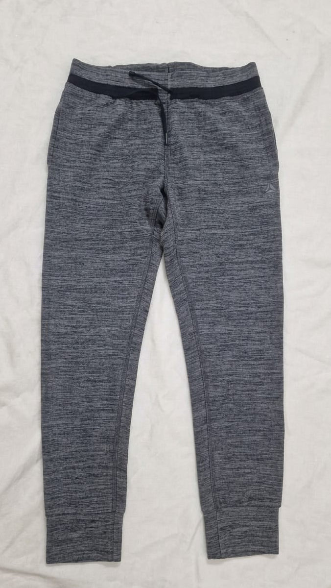 Reebok Kids' Charcoal/Heather Grey Performance Joggers