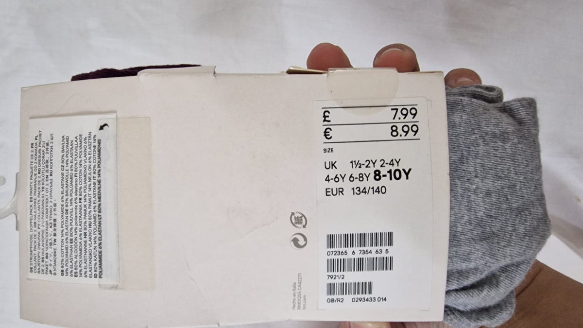 H&M Kids Tights – 2 Pack